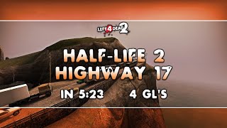 TAS Left 4 Dead 2  Half Life 2 Highway 17 in 523  4P CoOp4GLS [upl. by Dori759]