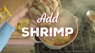 RECIPE Zatarains Easy Shrimp Boil [upl. by Maurili]