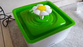 UNBOXING Catit Mini Flower Fountain [upl. by Anyr]