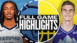 GRIZZLIES at JAZZ  FULL GAME HIGHLIGHTS  October 23 2024 [upl. by Enayr]