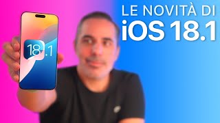 iOS 181 ORA DISPONIBILE  Tutte le Novità [upl. by Sedecrem]