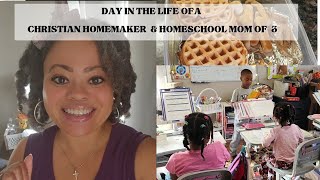 Im a Christian Homemaker amp Homeschool Mom Whats a Typical Morning Likemomof3 christianhomemaker [upl. by Herve]