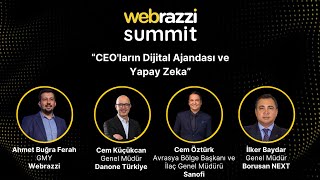 CEOların Dijital Ajandası ve Yapay Zeka  Webrazzi Summit 2024 [upl. by Demaria]