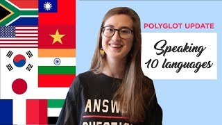 South African Polyglot speaking 10 languages [upl. by Dalston]