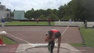 Christina Schwanitz  Halle 2013  Shot put 1984m [upl. by Noeruat]