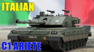 The Italian C1 Ariete can it be compared to the Gremen Leopard 2 tank [upl. by Penhall]