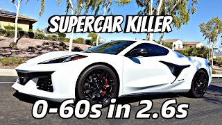 2023 Corvette Z06 POV DRIVE Review 060mph 22s [upl. by Nedi]