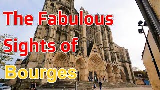 Beautiful Bourges and very impressive St Etiennes Cathedral France November 2022 [upl. by Mccallum482]