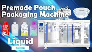 Fully Automatic Liquid Premade Doypack Irregularshaped bags Horizontal Packaging Machine【HuaCheng】 [upl. by Marge]