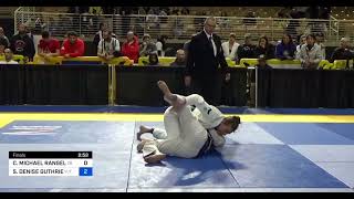 IBJJF PANS 2024 master 3 black belt finals match [upl. by Kotz773]