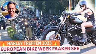 Harley Davidson Treffen 2023  European Bike Week [upl. by Ellennahs]