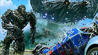 Transformers Age of Extinction  Optimus Prime vs Galvatron and Lockdown Scene 1080pHD VF [upl. by Alaecim]