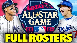 2024 MLB All Star Game Rosters Announced [upl. by Hardin]