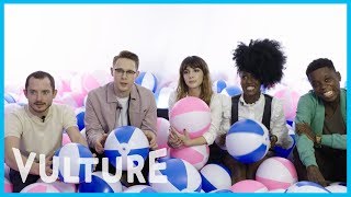 The Cast of Dirk Gently Plays ‘Elijah Wood Elijah Woodn’t’ [upl. by Neeroc]