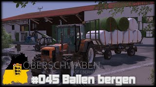 LS22 OBERSCHWABEN LP 045  Ballen bergen  Realismus Selbstversuch [upl. by Schou]