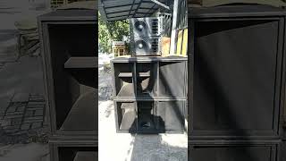 Cek sound MGE POWER SURABAYA box wsx 18 inch amp box line array 10 inch [upl. by Nylidnam]