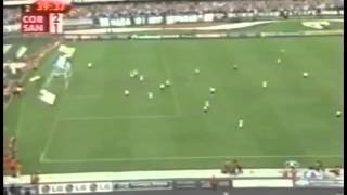 Corinthians 2 x 3 Santos Campeonato Brasileiro 2002 [upl. by Onailimixam]