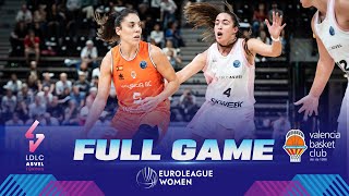 LDLC ASVEL Feminin v Valencia Basket Club  Full Basketball Game  EuroLeague Women 202324 [upl. by Yhprum]