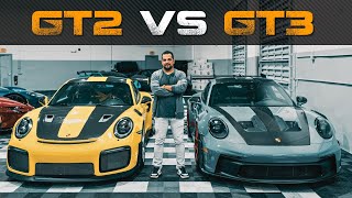 WEISSACH BATTLE PORSCHE 991 GT2RS VS 992 GT3RS [upl. by Noroj317]