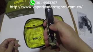 Vaporizador Herbal G Pro Grenco Science DGK Tutorial [upl. by Briny]