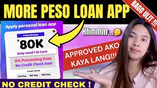 ABA NO CREDIT CHECK DITO✅₱80K PWEDE UTANGIN MORE PESO LOAN APP HONEST REVIEW🔥 [upl. by Kippy]