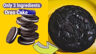 How to make oreo cake at home with just three ingredientsEasy and tasty recipe by cook with pushpa [upl. by Mingche]