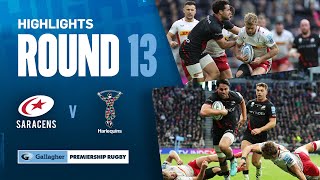 Saracens v Harlequins  HIGHLIGHTS  Braces For Dan And Maitland  Gallagher Premiership 202324 [upl. by Jaf]