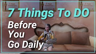 LIFEAFTER  7 THINGS TO DO BEFORE GO DAILY  GUIDE TIPS AND TRICK [upl. by Horn]