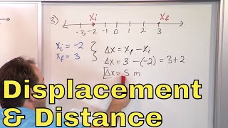 10  Learn Distance and Displacement in Physics Displacement Formula Vs Distance Formula [upl. by Barrett690]