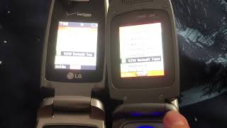 Verzion Wireless Ringtone Sounds With LG VX5300 amp LG VX5400 [upl. by Lussi]