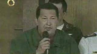 Chavez insulta al pais  victoria de mierda [upl. by Brottman]