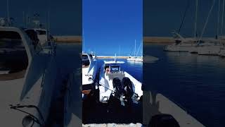 Port of Chania Crete travel travelvlog foryou sea shortfeed shorts shortvideo ferry fyp [upl. by Delcine]