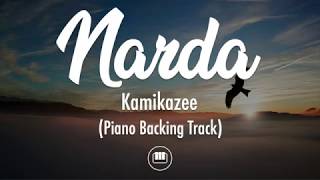 Narda  Kamikazee Piano Backing Track [upl. by Anirtac33]