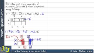 Karnaugh Map Examples Three Variables [upl. by Ratha]