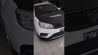 Thanks customer support Proton saga vvt facelift an pu front skirt amp drive 68 pu rear skirt [upl. by Laamak]