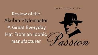 Akubra Stylemaster Fedora Hat  Hat review Is this the best value for money everyday hat [upl. by Agnew780]