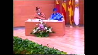 Discurso del rector en la investidura de Jose Saramago como doctor honoris causa [upl. by Rooker]