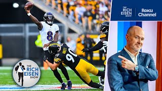 Rich Eisen Weighs In on the Steelers Beating Lamar and the Ravens Again  The Rich Eisen Show [upl. by Eran]