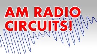 Amplitude Modulation tutorial and AM radio transmitter circuit [upl. by Aihsemak]