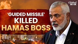 Hamas Chief Killed Guided Missile Fired From Outside Iran To Kill Ismail Haniyeh [upl. by Ardnic]