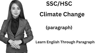 Climate change  SSC\HSC Paragraph  Learn English [upl. by Ling]