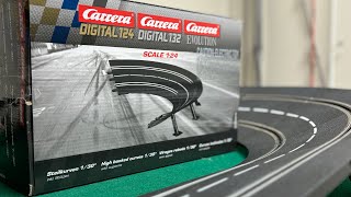 Adding A Banked Turn To My Carrera Digital 132 Layout Track Update [upl. by Airogerg]