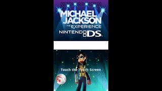 Michael Jackson The Experience  Song List  Extras Nintendo DS [upl. by Vena]