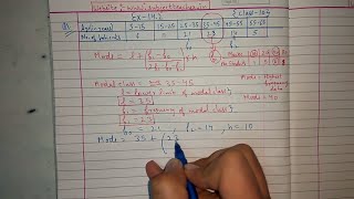 Chapter 14 Exercise 142 Q1 STATISTICS of Maths class 10 [upl. by Ellennaj]