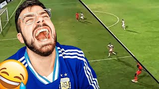 LA COBRA REACCIONA AL FÚTBOL LATINOAMERICANO OUT OF CONTEXT 12 [upl. by Kacy]