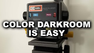 34 FULL TUTORIAL  RA4 Darkroom Color Printing in your home darkroom [upl. by Saibot]