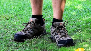 Merrell Mens Moab 2 Vent Hiking Shoes Review [upl. by Aleinad]