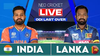 India Vs Sri Lanka 3rd ODI Match Score amp Commentary  IND vs SL ODI Match Highlight  Last Over [upl. by Cavallaro]