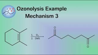 Ozonolysis Example Mechanism 3  Organic Chemistry [upl. by Colbert]