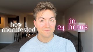 How I Manifested A Specific Person In 24 Hours  14 Days Of Love [upl. by Kcirdled]